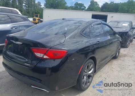 2015 Chrysler 200 S из США, поврежденный, VIN 1C3CCCBGXFN529987